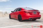 Infiniti Q50S by Naples Speed on Vossen Wheels (HF-2) 2018 года